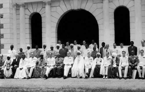 Colonial Governors with Traditional Rulers