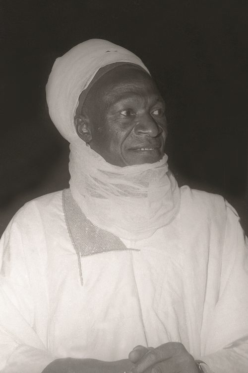 Portrait of H.R.H Sir Usman Nagogo, the Emir of Katsina –  1944 – 1981