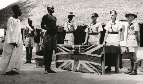 Enlistment into the West African Frontier Force