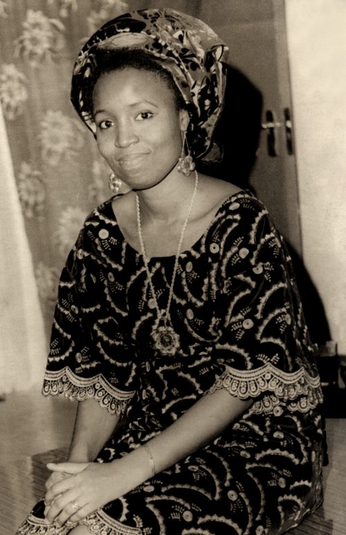Portrait of Hajiya Binta Yar’Adua – the wife of Shehu Musa Yar’Adua
