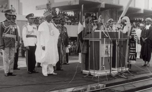 Chief Alex Ekwueme, sworn in as Vice President of the Federal Republic of Nigeria, October 1, 1979