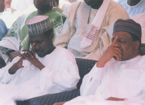 Governor Mohammed Makarfi and General Ibrahim Babangida