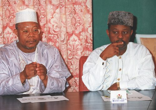 Alhaji Umaru Muttalab and H.E. Chief John Okpa