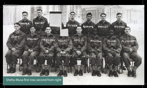 Command and Staff College, Quetta, Pakistan – first row, second from right