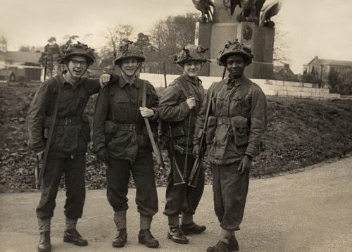at Royal Military Academy, Sandhurst (Right)
