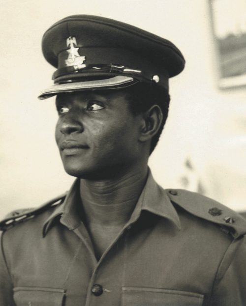 As a commission officer