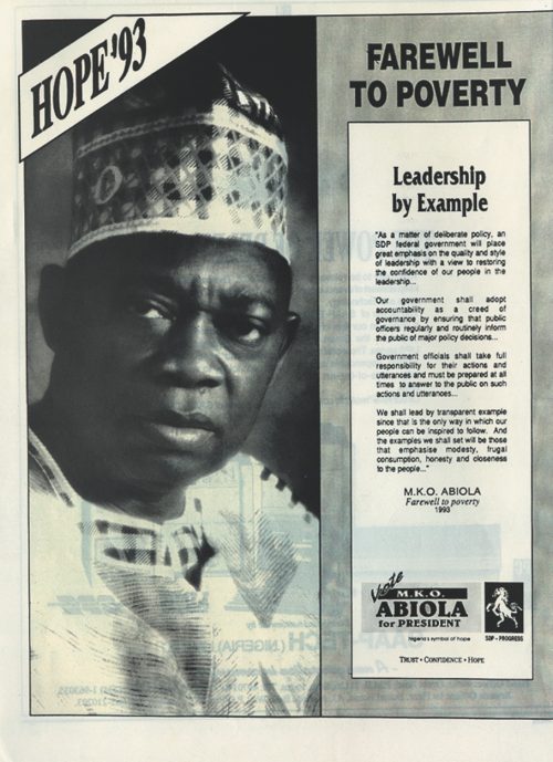 MKO Abiola Campaign Poster