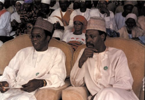 Dr. Faruk Abdelaziz and Amb. Babagana Kingibe