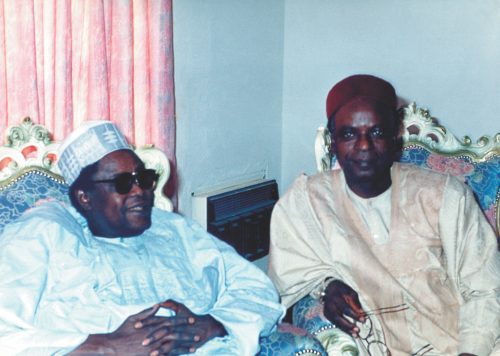 M.S. Buhari and Yahyah Kwande (L-R)